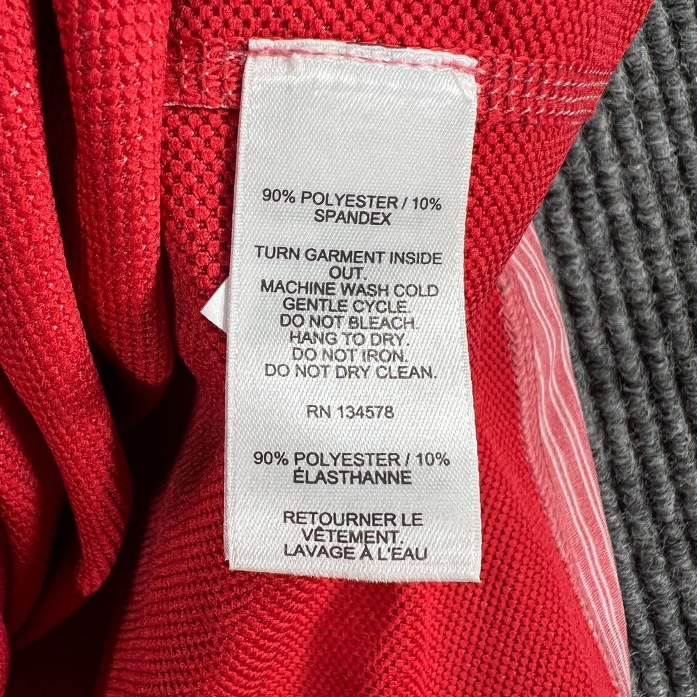 Vineyard‎ Vines Jim Nantz Pullover Sweatshirt Mens Small Red Striped 1/4 Zip New - Picture 12 of 14
